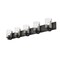 Z-Lite Beckett 5 Light Vanity, Matte Black And Clear Seedy 492-5V-MB - alternate 3